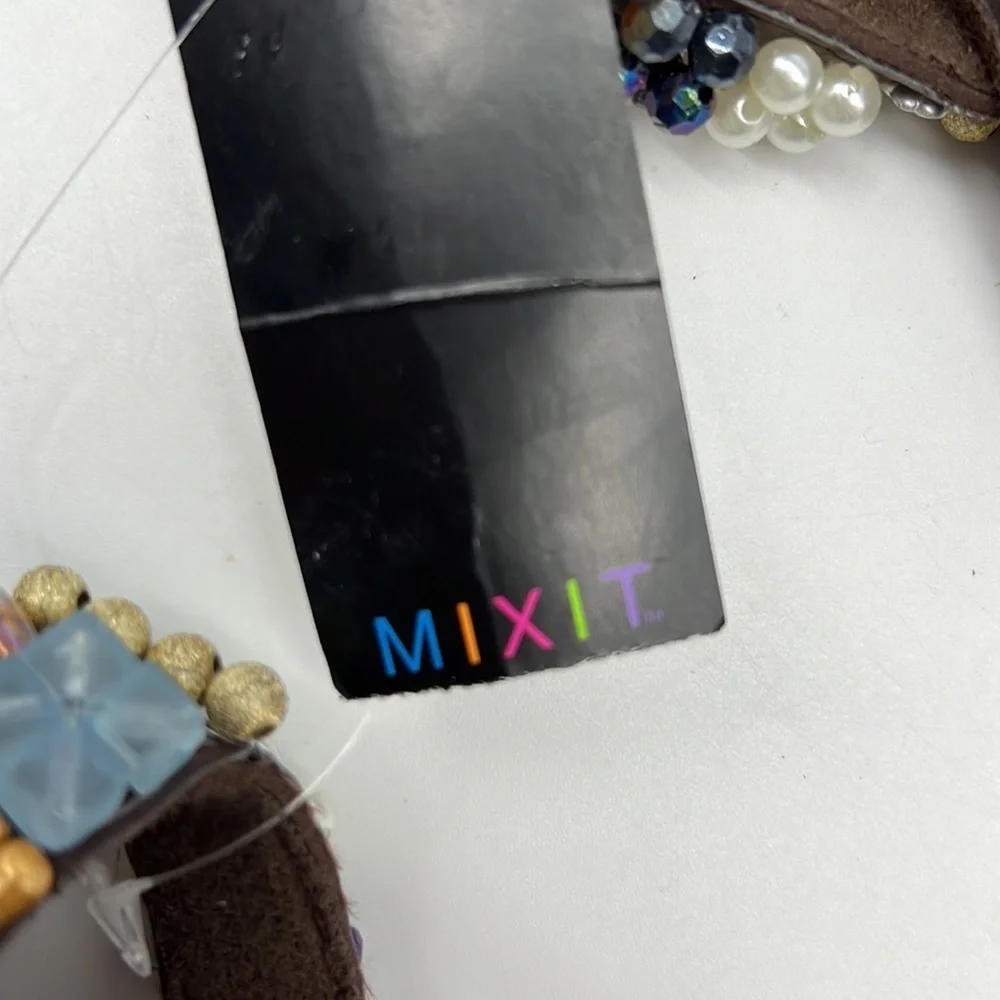 Mixit Brown Sandals with Wedge Heel size 9 NWT